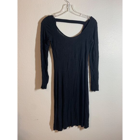 Soprano Dresses & Skirts - Soprano Casual Long Sleeve Dress Womens Size Small Black AC9